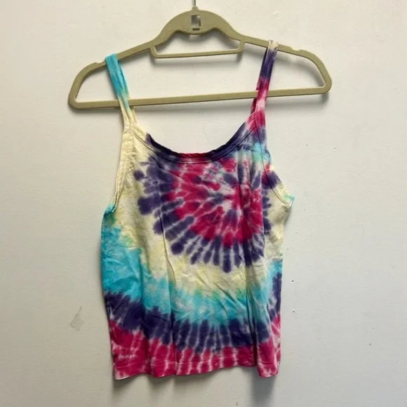 Re/done 90's tie dye tank top - Picture 3 of 5